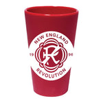 Wholesale-New England Revolution Color 16 oz Silicone Pint Glass