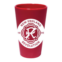 Wholesale-New England Revolution Color 16 oz Silicone Pint Glass