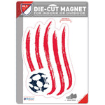 Wholesale-New England Revolution Die Cut Logo Magnet 6.25" x 9"