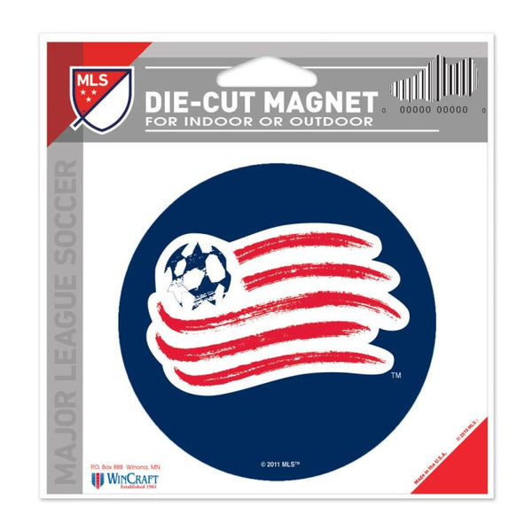 Wholesale-New England Revolution Die Cut Magnet 4.5" x 6"