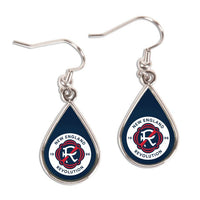 Wholesale-New England Revolution Earrings Jewelry Carded Tear Drop