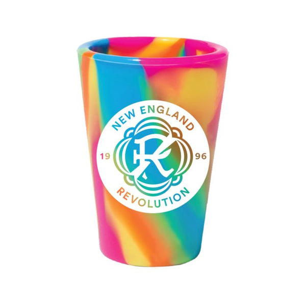 Wholesale-New England Revolution HIPPIE HOPS 1.5oz Silicone Shot Glass