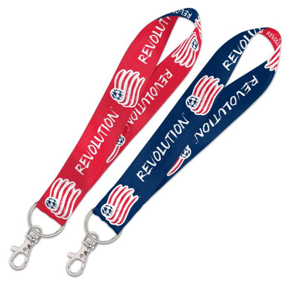 Wholesale-New England Revolution Lanyard Key Strap 1"