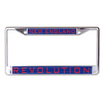 Wholesale-New England Revolution Lic Plt Frame S/L Printed