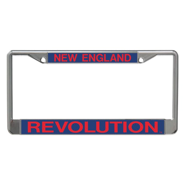 Wholesale-New England Revolution Lic Plt Frame S/L Printed