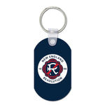 Wholesale-New England Revolution Metal Key Ring - Aluminum