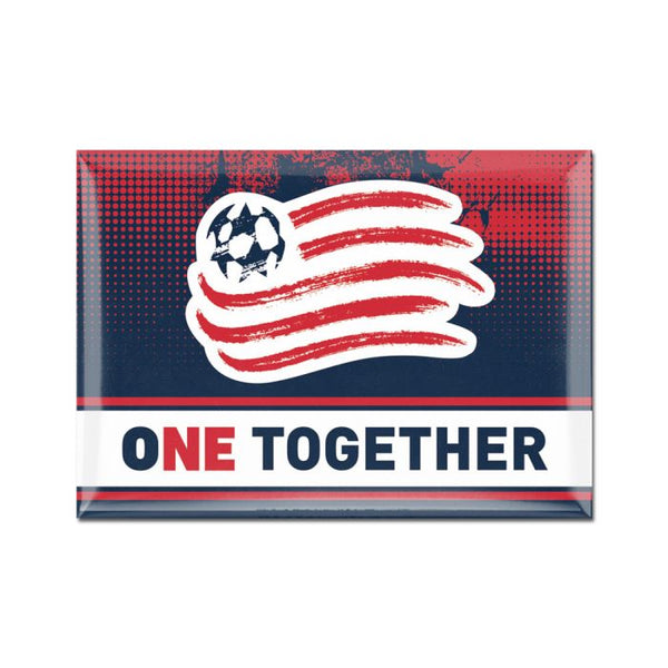 Wholesale-New England Revolution Metal Magnet 2.5" x 3.5"