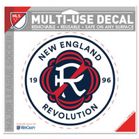 Wholesale-New England Revolution Multi-Use Decal - cut to logo 5" x 6"