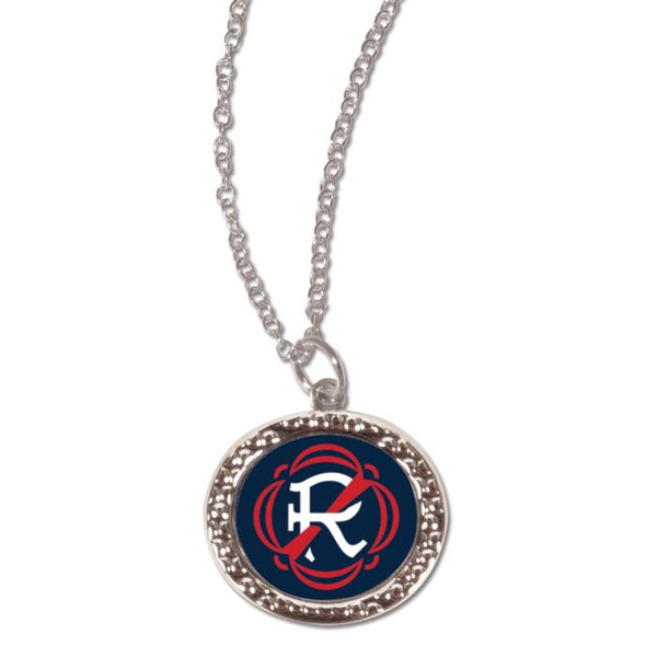 Wholesale-New England Revolution Necklace w/Charm Jewelry Card