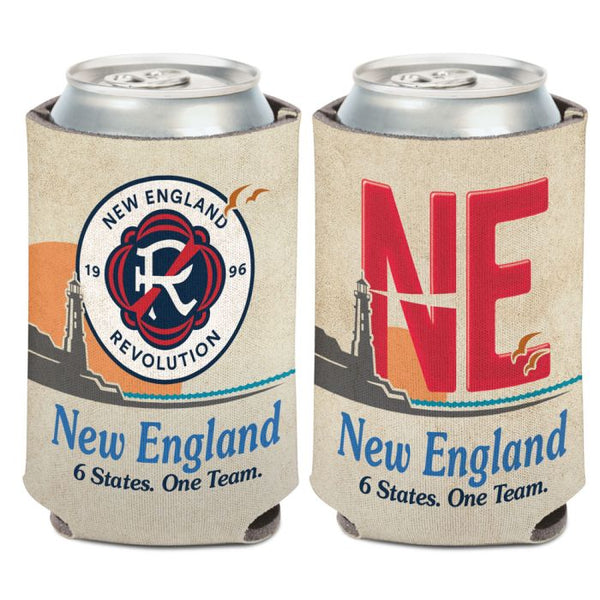 Wholesale-New England Revolution PLATE Can Cooler 12 oz.