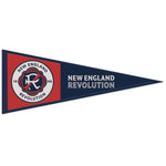 Wholesale-New England Revolution PRIMARY LOGO Wool Pennant 13" x 32"