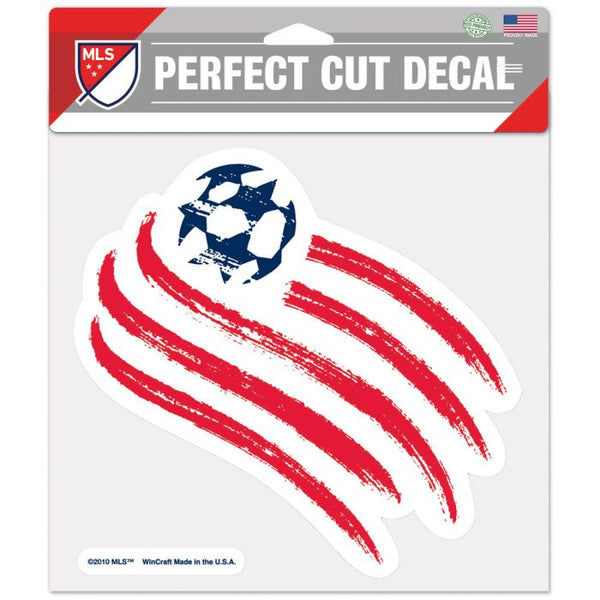 Wholesale-New England Revolution Perfect Cut Color Decal 8" x 8"