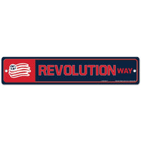 Wholesale-New England Revolution Street / Zone Sign 3.75" x 19"