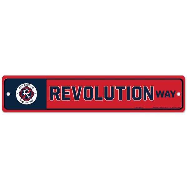 Wholesale-New England Revolution Street / Zone Sign 3.75" x 19"