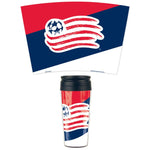 Wholesale-New England Revolution Travel Mug Contour 16 oz.