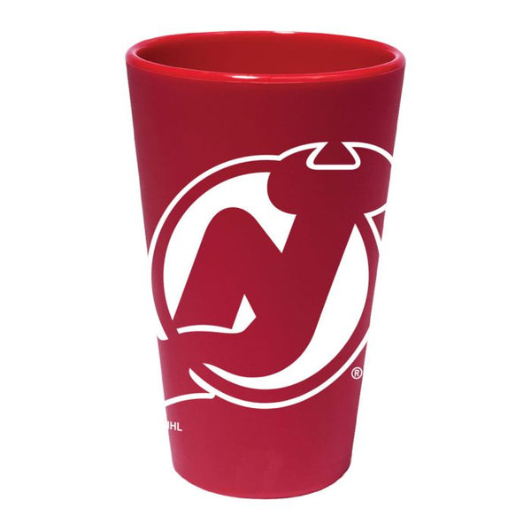 Wholesale-New Jersey Devils 16 oz Silicone Pint Glass