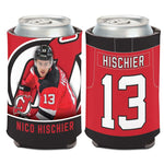 Wholesale-New Jersey Devils Can Cooler 12 oz. Nico Hischier