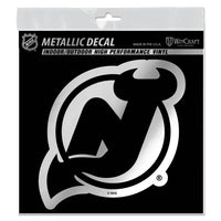 Wholesale-New Jersey Devils Decal Metallic 6" x 6"