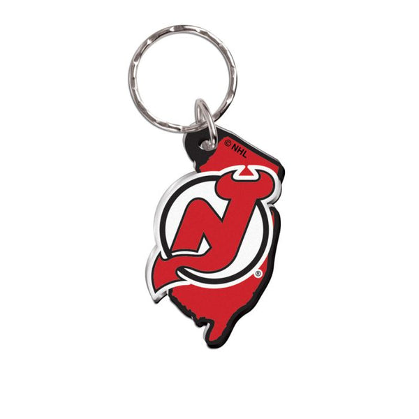 Wholesale-New Jersey Devils Keychain Freeform