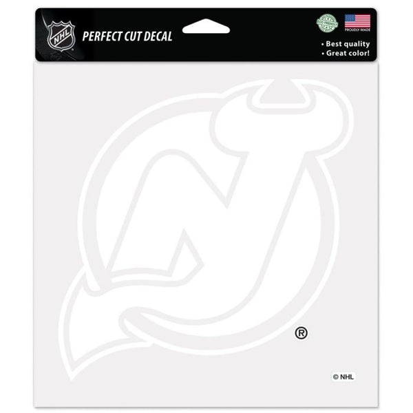 Wholesale-New Jersey Devils Perfect Cut Decals 8" x 8"