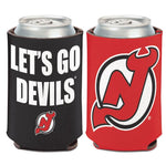 Wholesale-New Jersey Devils SLOGAN Can Cooler 12 oz.