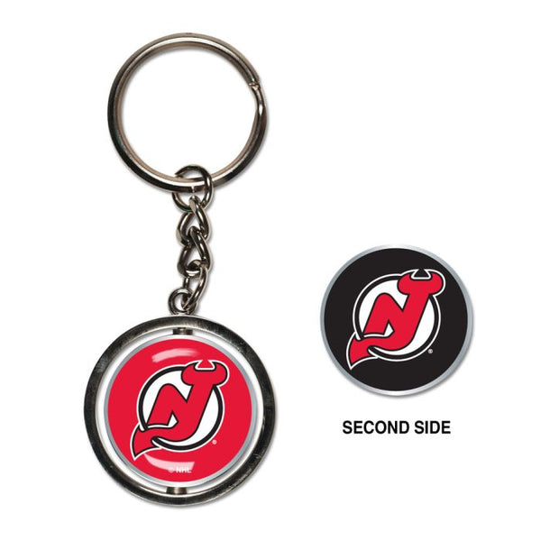 Wholesale-New Jersey Devils Spinner Key Ring