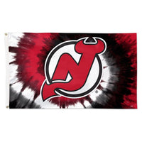 Wholesale-New Jersey Devils TDYE Flag - Deluxe 3' X 5'
