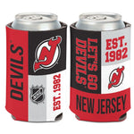 Wholesale-New Jersey Devils color block Can Cooler 12 oz.