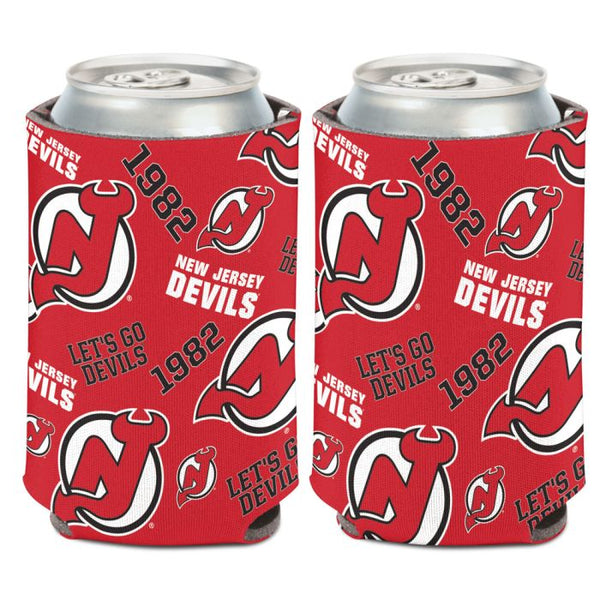 Wholesale-New Jersey Devils scatter Can Cooler 12 oz.