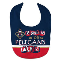 Wholesale-New Orleans Pelicans BORN All Pro Baby Bib