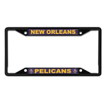 Wholesale-New Orleans Pelicans CITY Lic Plt Frame S/S