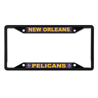 Wholesale-New Orleans Pelicans CITY Lic Plt Frame S/S