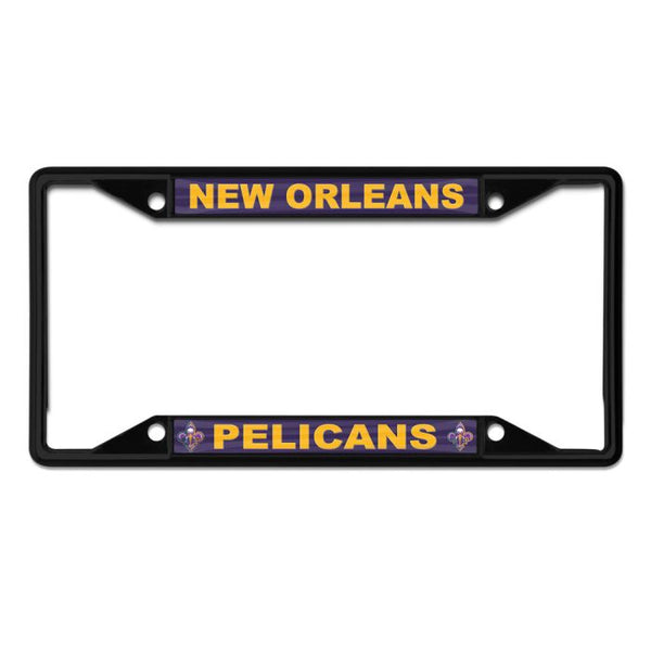 Wholesale-New Orleans Pelicans CITY Lic Plt Frame S/S