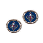 Wholesale-New Orleans Pelicans Earrings Jewelry Carded Round