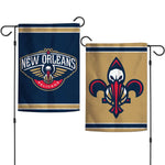 Wholesale-New Orleans Pelicans Garden Flags 2 sided 12.5" x 18"