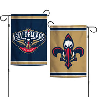 Wholesale-New Orleans Pelicans Garden Flags 2 sided 12.5" x 18"