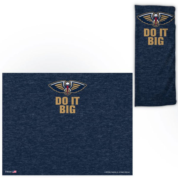 Wholesale-New Orleans Pelicans HEATHERED Fan Wraps