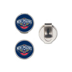 Wholesale-New Orleans Pelicans Hat Clip w/2 Markers, clamshell