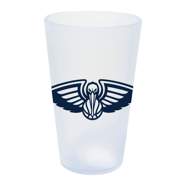 Wholesale-New Orleans Pelicans Icicle 16 oz Silicone Pint Glass