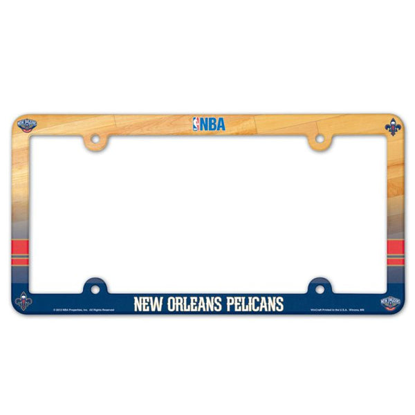 Wholesale-New Orleans Pelicans Lic Plate Frame Full Color