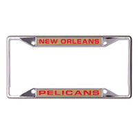 Wholesale-New Orleans Pelicans Lic Plt Frame S/S Printed