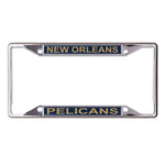 Wholesale-New Orleans Pelicans Lic Plt Frame S/S Printed