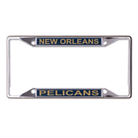 Wholesale-New Orleans Pelicans Lic Plt Frame S/S Printed