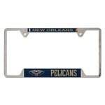 Wholesale-New Orleans Pelicans Metal License Plate Frame