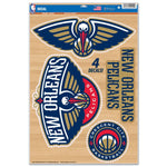 Wholesale-New Orleans Pelicans Multi-Use Decal 11" x 17"