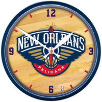 Wholesale-New Orleans Pelicans Round Wall Clock 12.75"