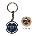 Wholesale-New Orleans Pelicans Spinner Key Ring