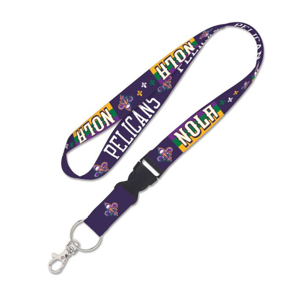 Wholesale-New Orleans Pelicans city Lanyard w/detachable buckle 1"