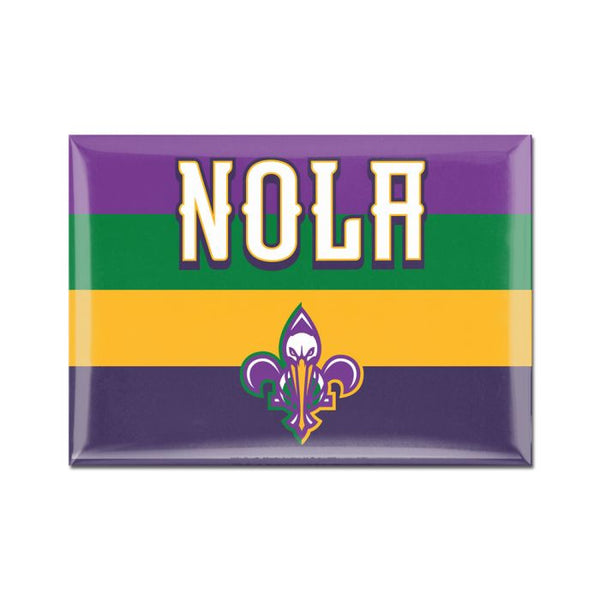 Wholesale-New Orleans Pelicans city Metal Magnet 2.5" x 3.5"