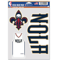 Wholesale-New Orleans Pelicans city Multi Use 3 fan pack